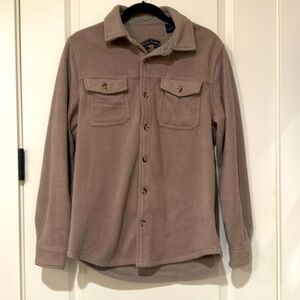 Soft corduroy shirt jacket